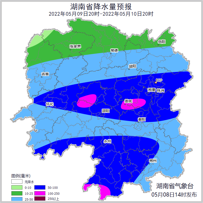 暴雨！大暴雨！未来三天湖南将遭遇强降雨 需警惕强对流天气