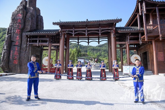 大道向前·湘村新时代丨张家界熊家逻村：院士进村，莓茶飘香