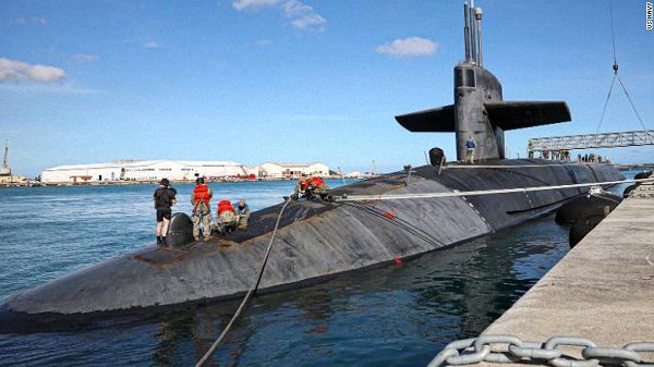 美国康涅狄格号核潜艇图片
