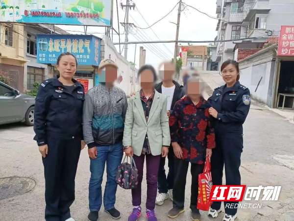 大祥公安：警徽熠熠，照亮群众回家之路