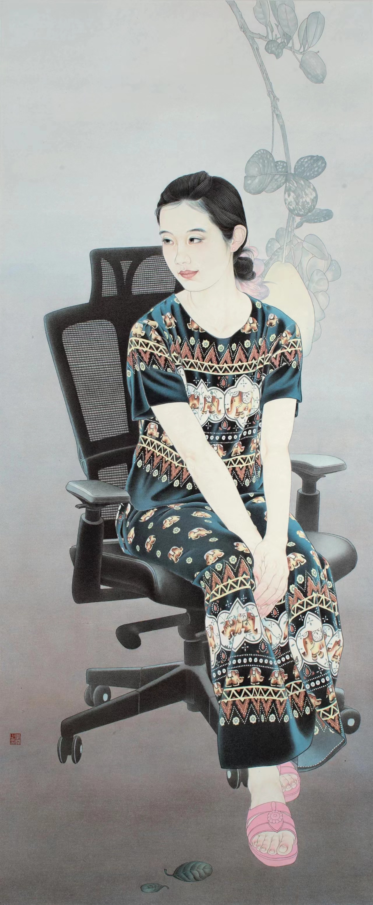 青岁润华实 172x77cm  2018年.jpg