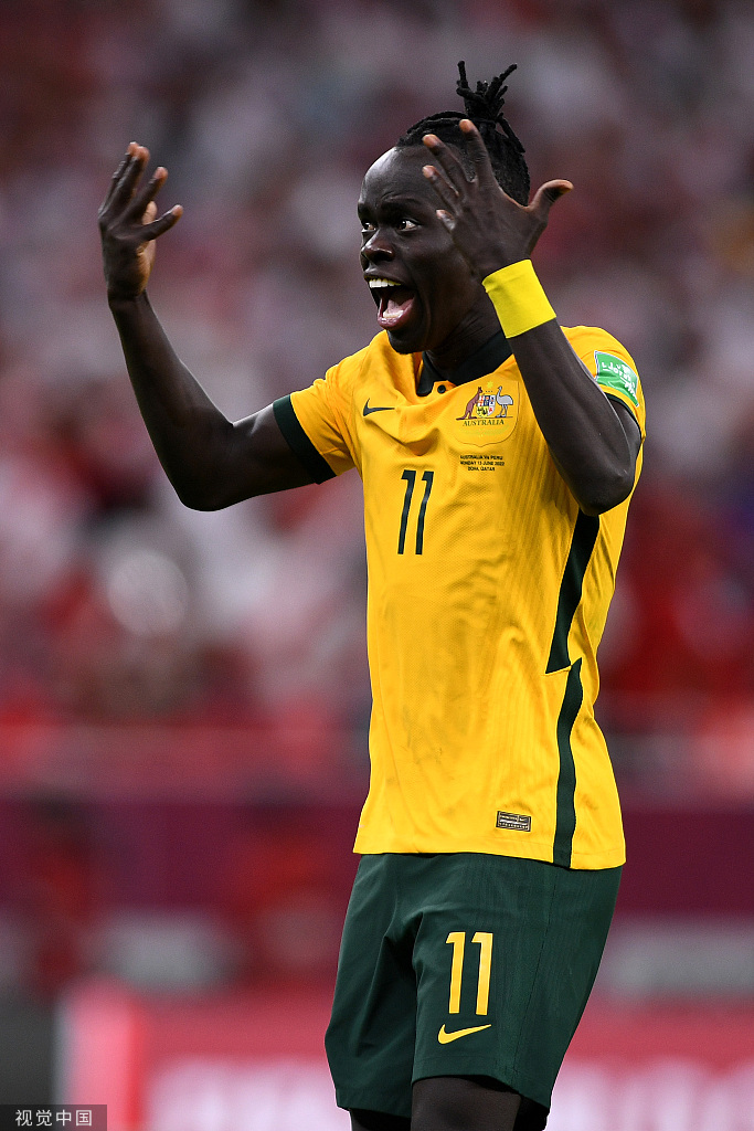 马比尔是澳大利亚移民足球的代表。