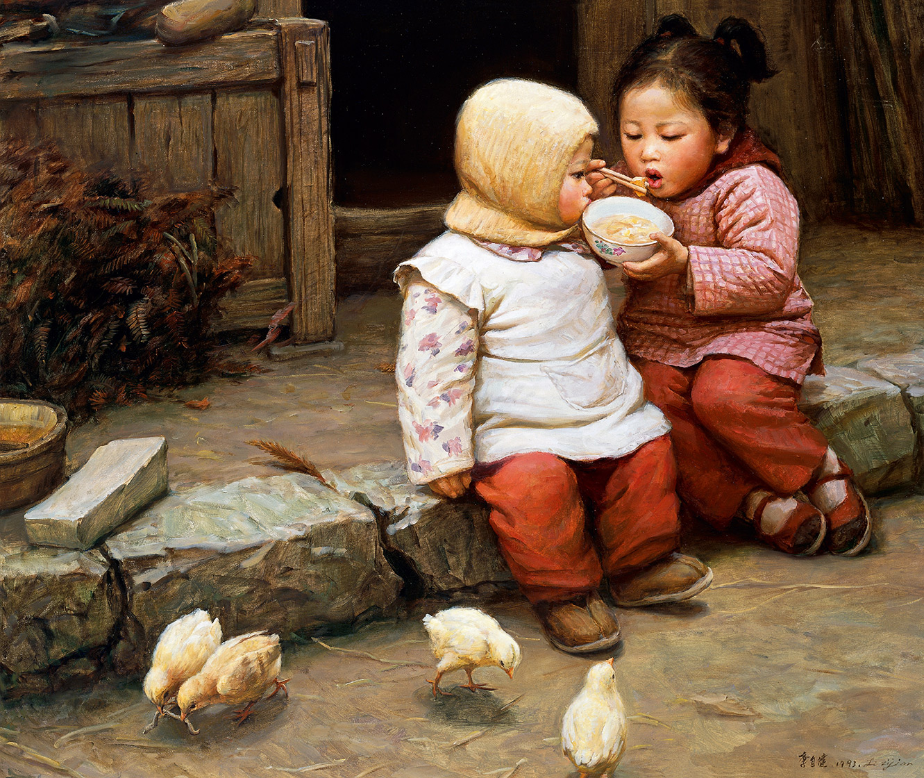 啄食112x86cm.jpg