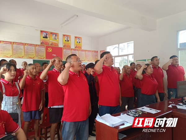 林寨村党员们重温入党誓词.jpg