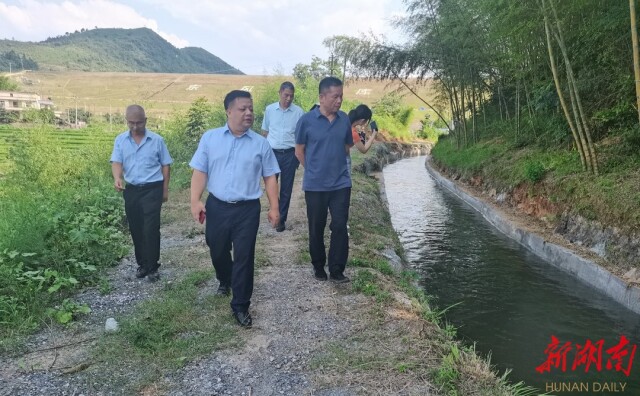 邵阳大圳灌区现代化改造项目建设稳步推进