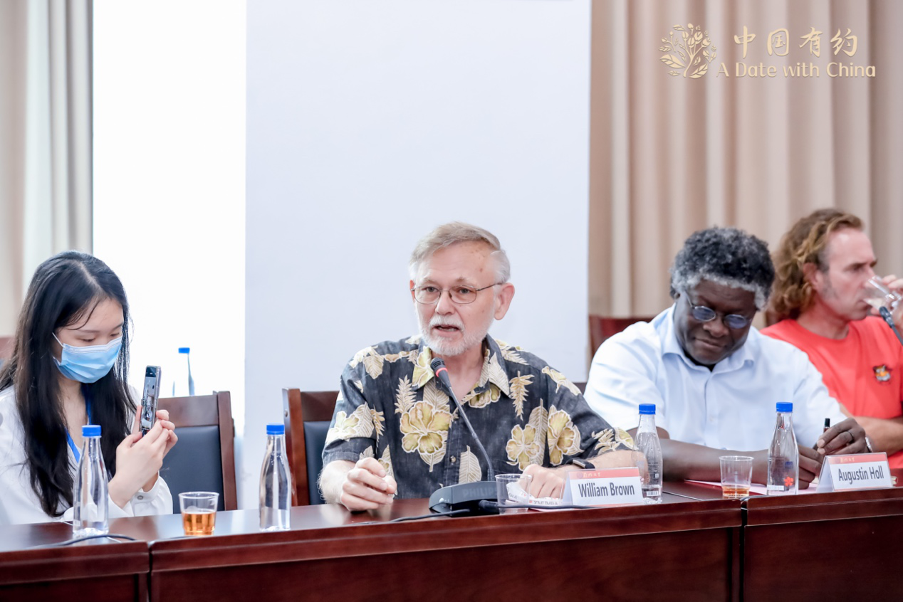 厦门大学外籍教师代表发言