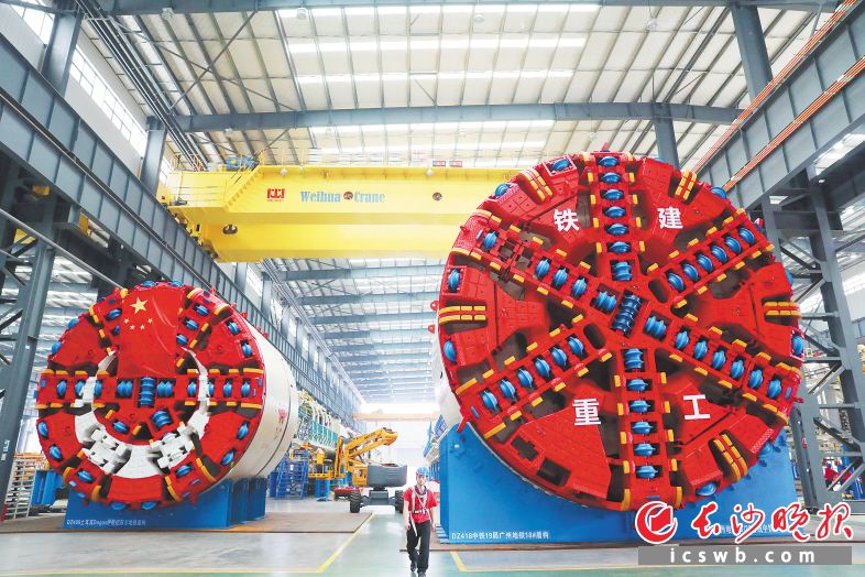 　　湖南自贸试验区长沙片区加速打造全球高端装备制造业基地。  蒋炼 摄