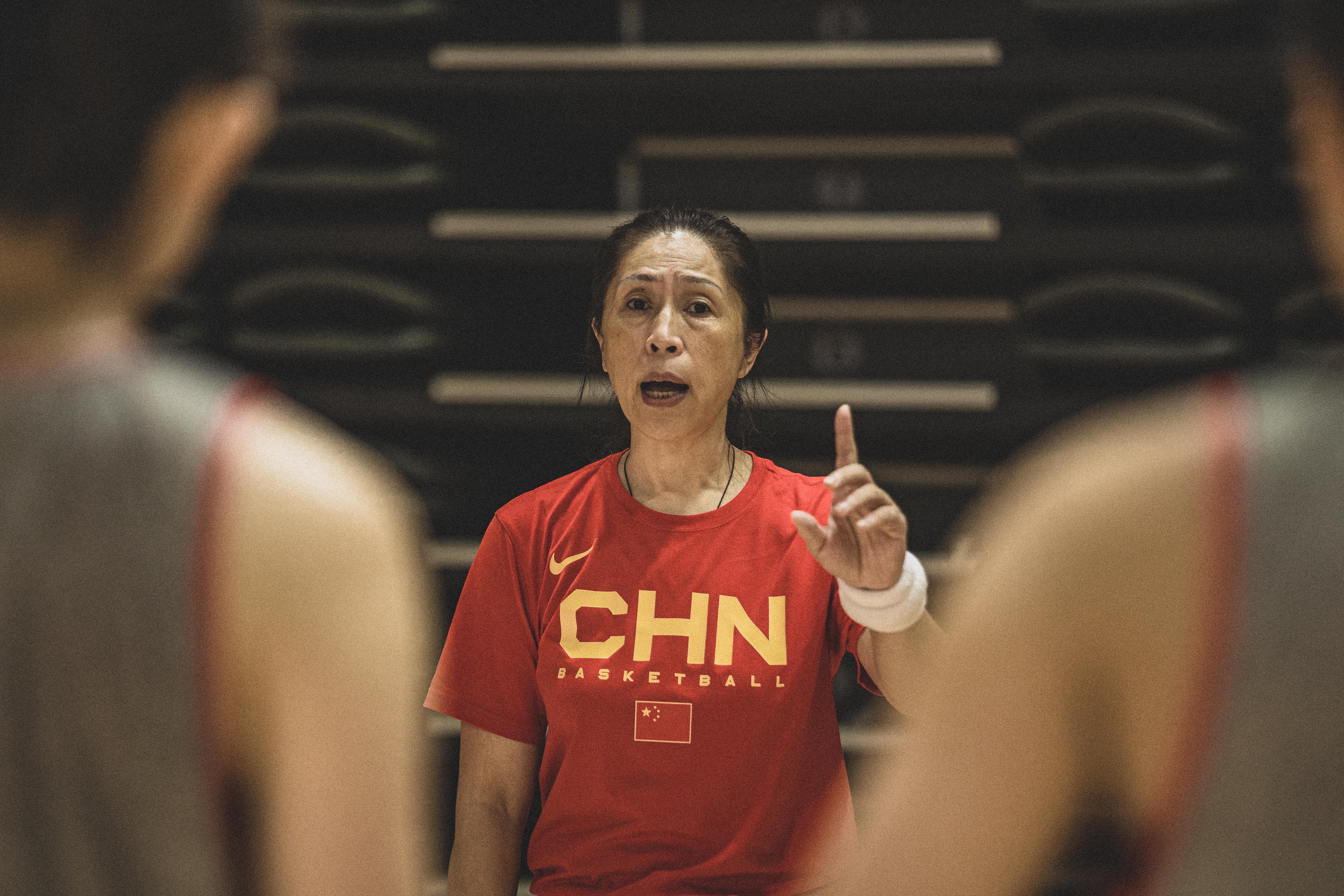 中国女篮主帅郑薇。 本文图片来源：中国篮球之队