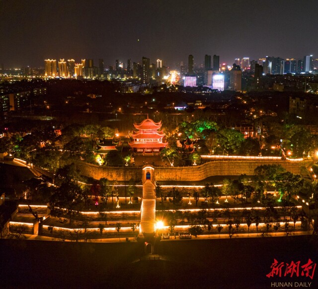 洞庭湖夜景图片图片