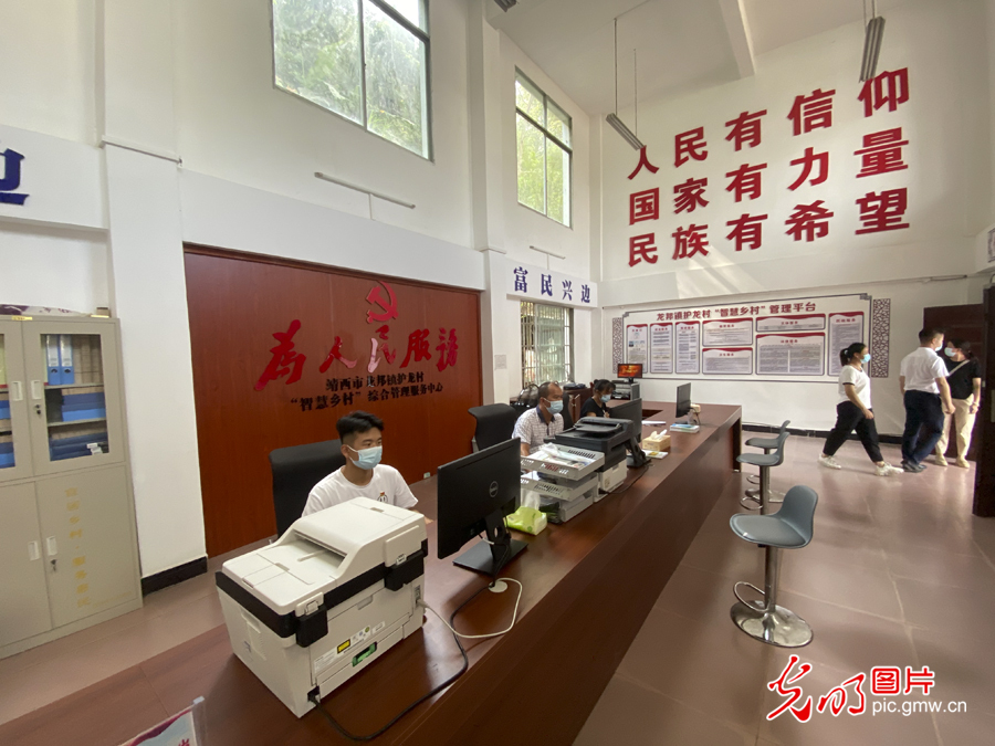 【民族团结党旗红】广西靖西：国门党建“强引擎” 促进边境和谐发展