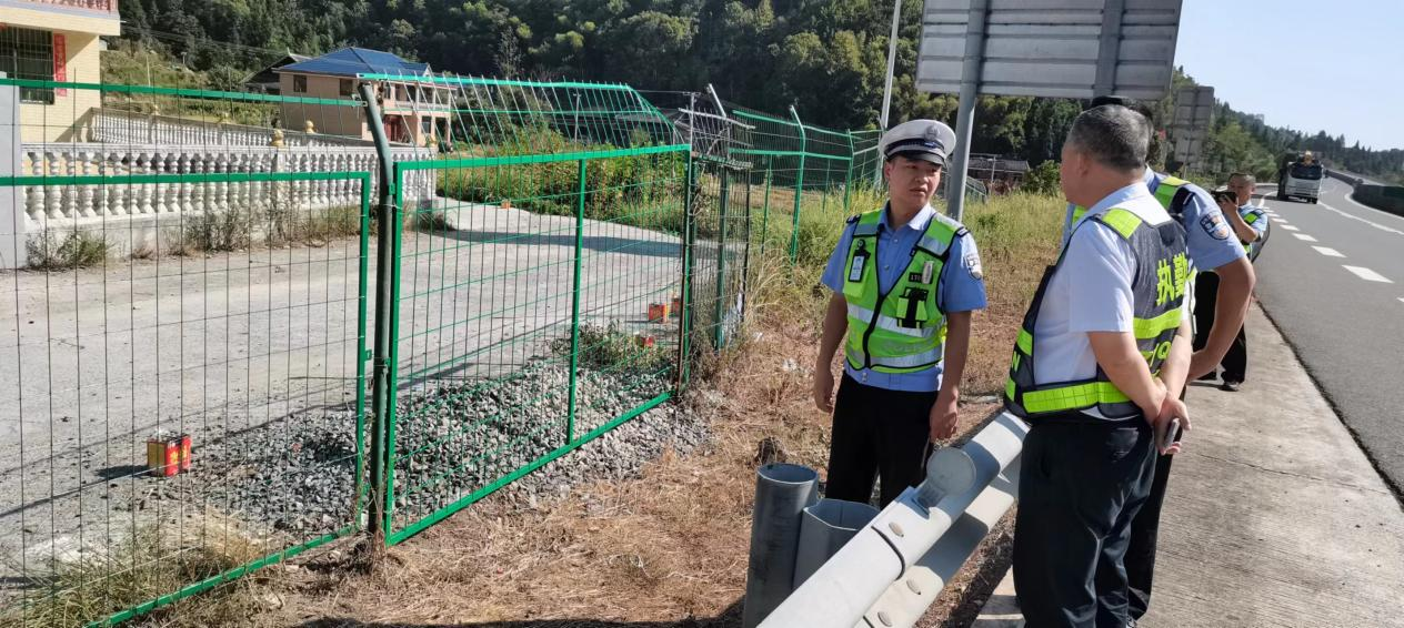 除隐患,防风险!县政法委平安办联合洪江高速交警大队开展高速隐患大排查_部门乡镇_会同新闻网