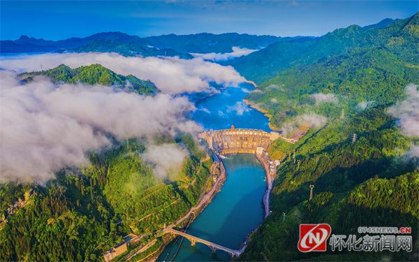 酉水明珠——沅陵县凤滩水电站