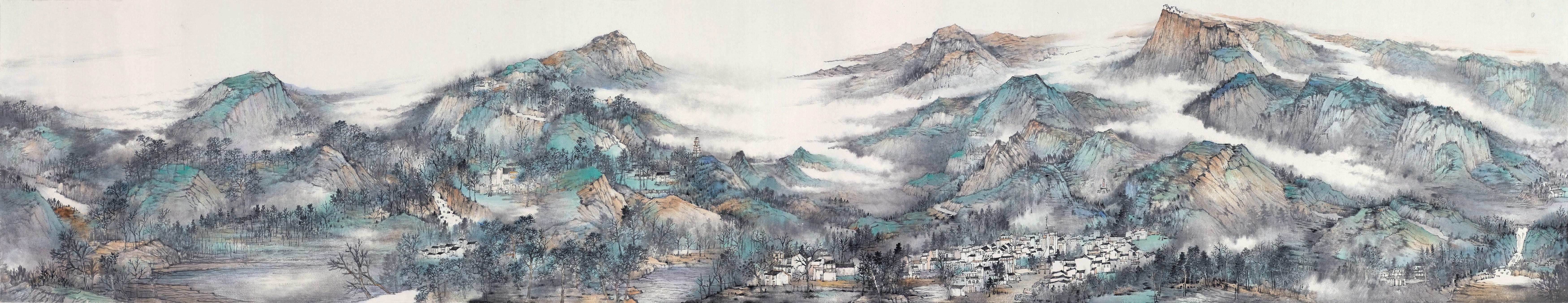 12、锦绣潇湘•南岳衡山七十二峰图（局部）.jpg