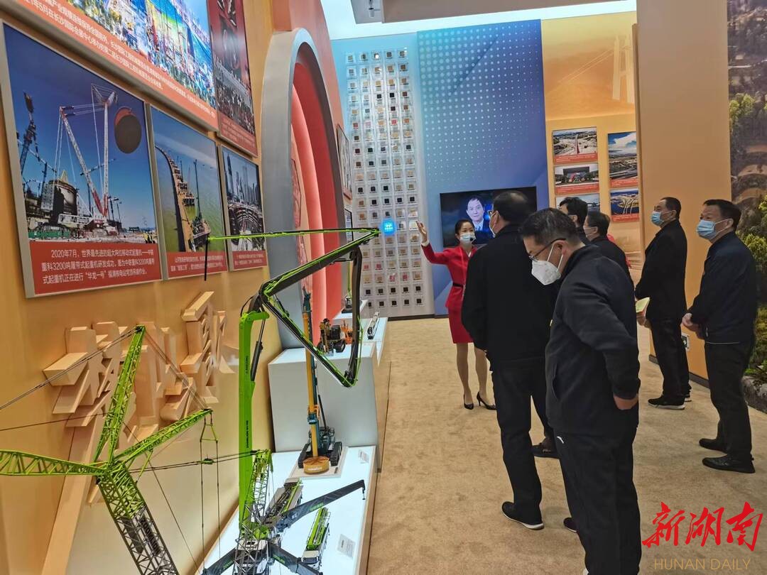 “奋进新时代”主题成就展湖南展区亮点纷呈