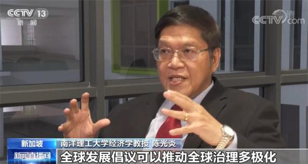 新加坡专家：中国提出的全球发展倡议将完善全球治理体系