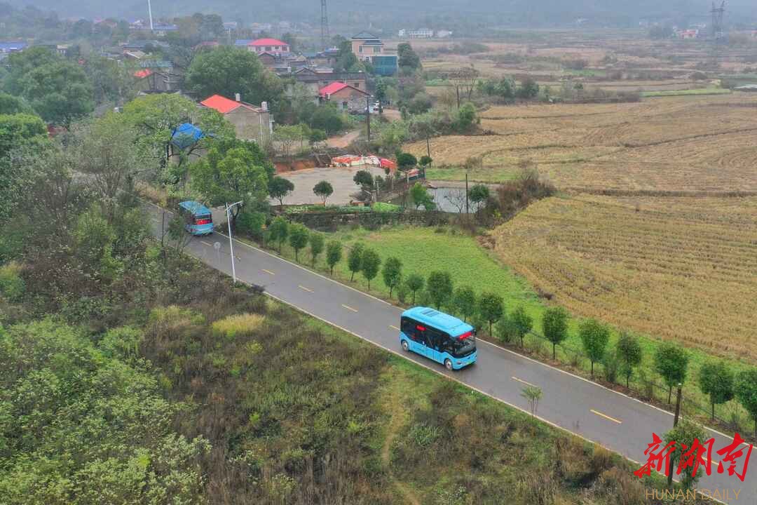 湖南日报|又一批公交线路开通啦！长沙主城区农村公交实现全覆盖