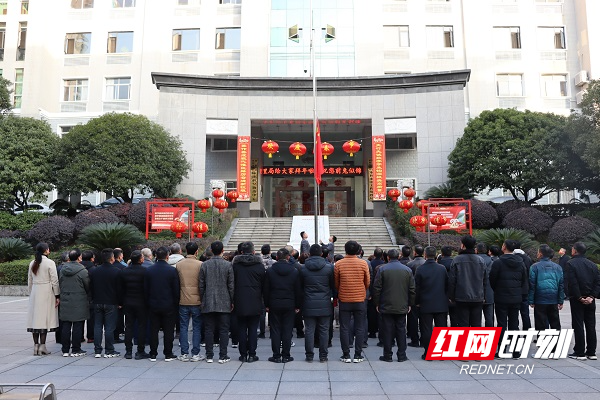 欧阳海灌区管理局举行新春升国旗仪式1.JPG