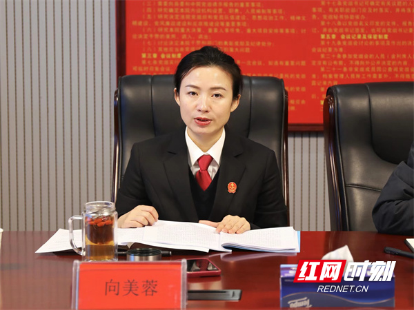 2、院党组书记、院长向美蓉主持会议并作表态发言.jpg