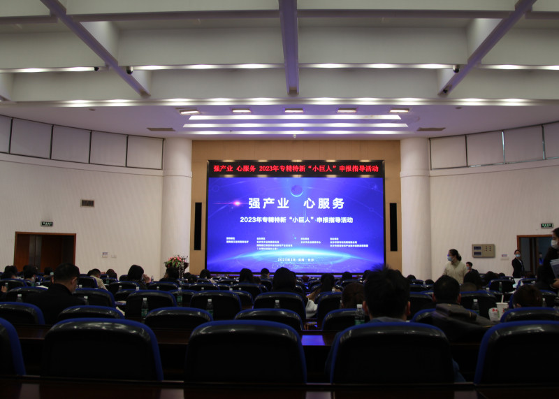 6日下午，“强产业、心服务”2023年专精特新“小巨人”申报指导活动在湖南湘江新区举行。