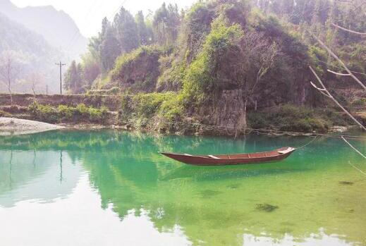 Beautiful natural scenery in Xiangxi