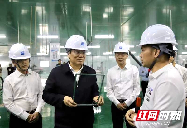 华学健带队到邵阳县检查安全生产，并调研经济运行工作