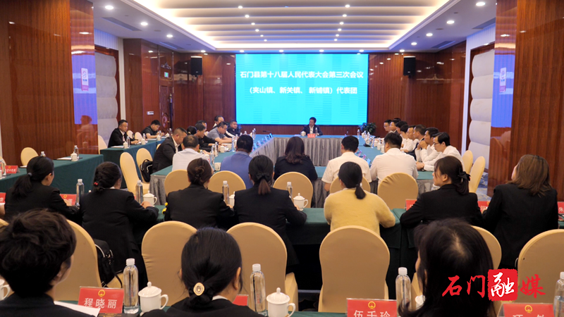 石门县第十八届人民代表大会第三次会议举行各代表团第一次和第二次会议1.png
