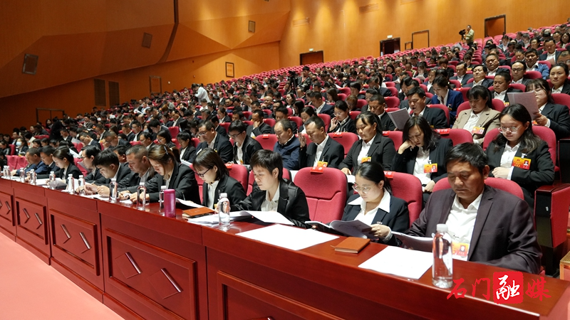 石门县第十八届人民代表大会第三次会议开幕6.jpg