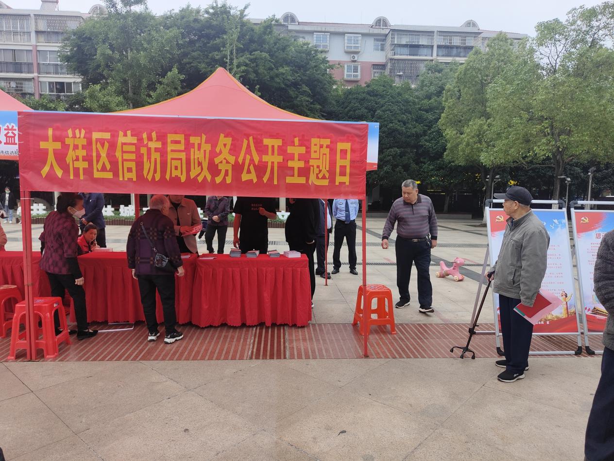 法治信访 阳光信访——大祥区信访局开展“政务公开主题日”活动_邵阳头条网