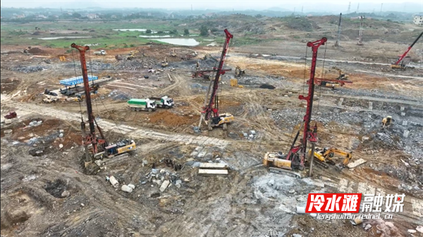 永州陆港：抢抓施工“黄金期” 全力推进项目建设