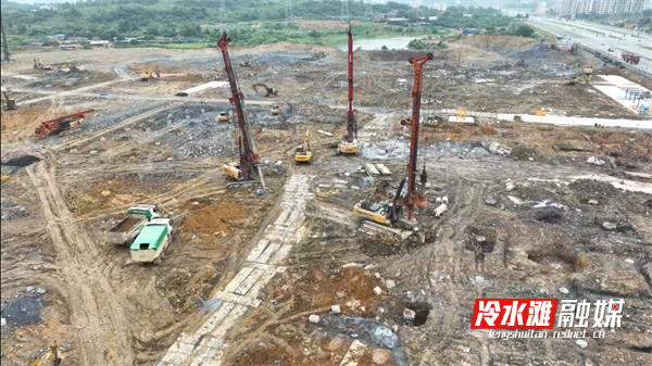 永州陆港：抢抓施工“黄金期” 全力推进项目建设