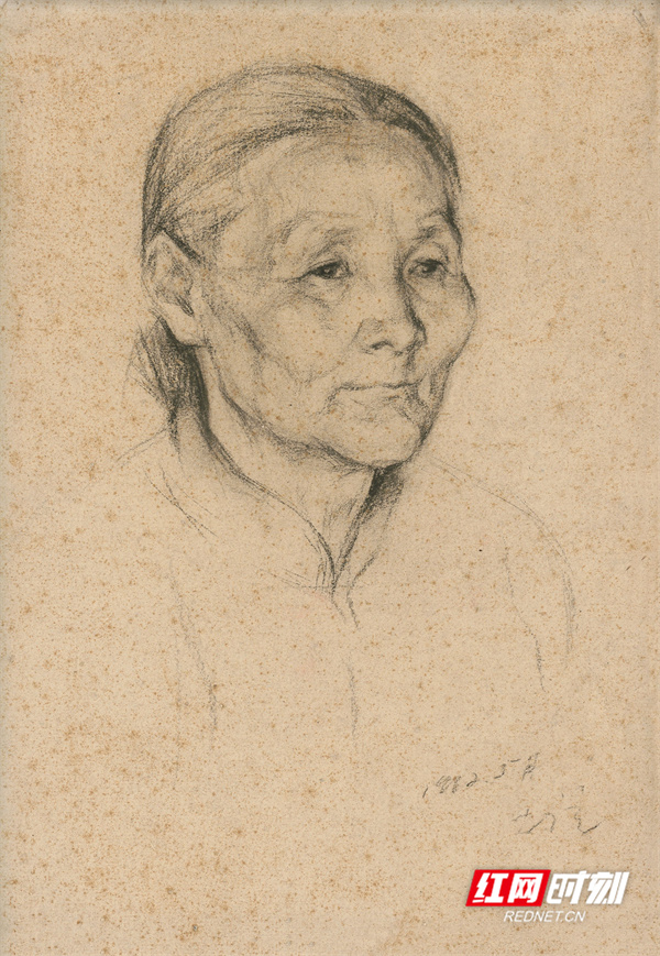 老大娘，素描，39cmx27cm，1962年.jpg