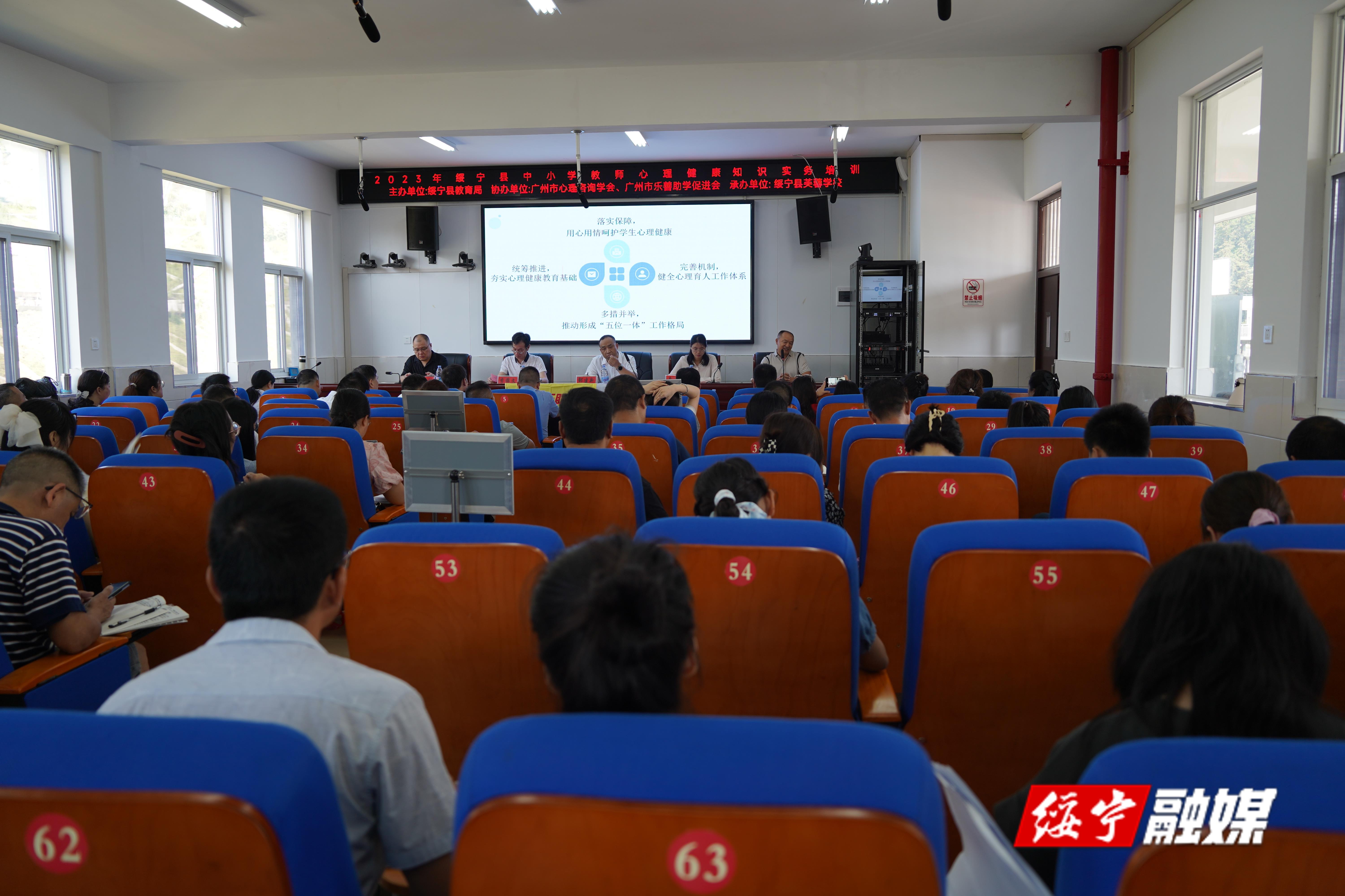 绥宁县心理健康教育学会正式揭牌(图2)