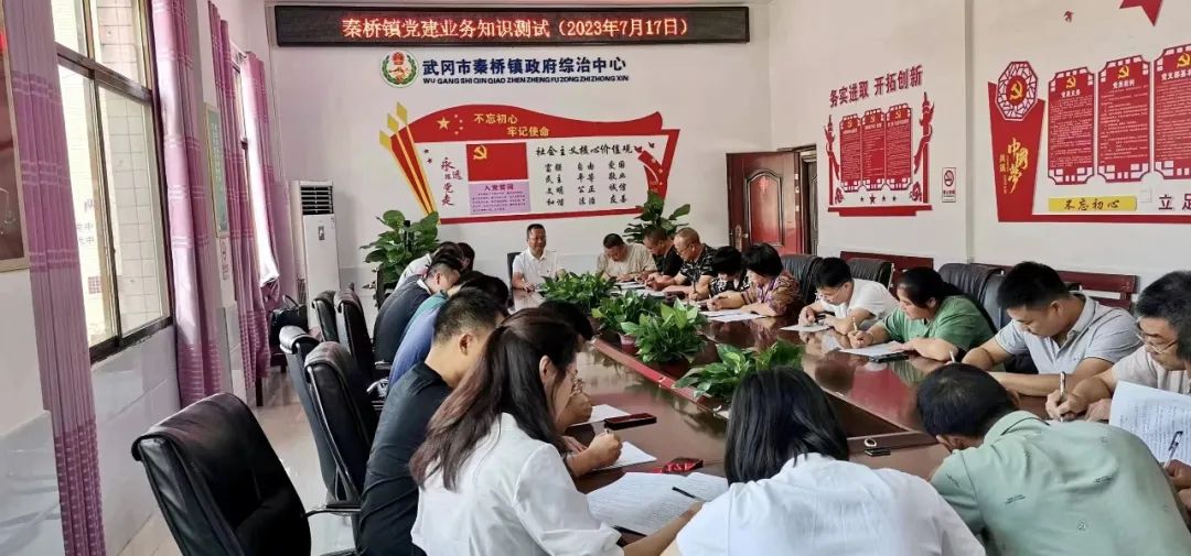 秦桥镇开展党建业务知识测试活动(图2)