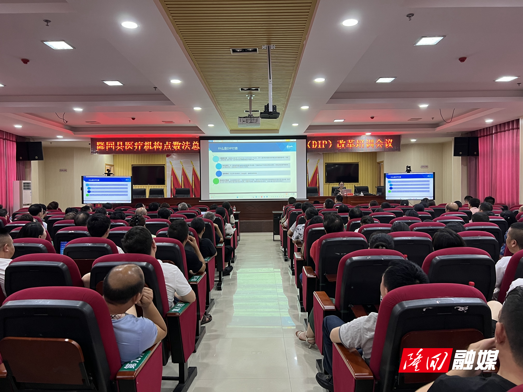 隆回县举办定点医疗机构DIP付费改革培训(图1)