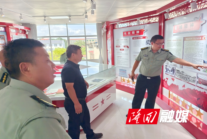 隆回县到永州市参观学习“一部一站”建设(图1)