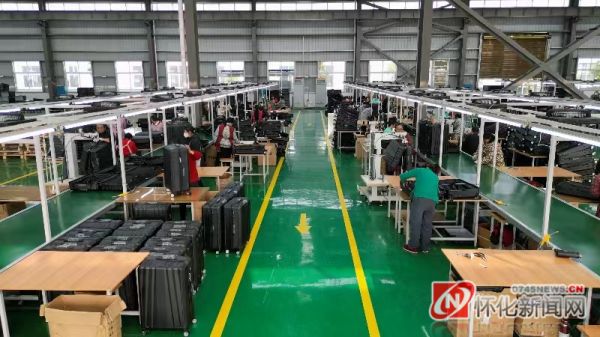 湖南享同实业有限公司车间生产线