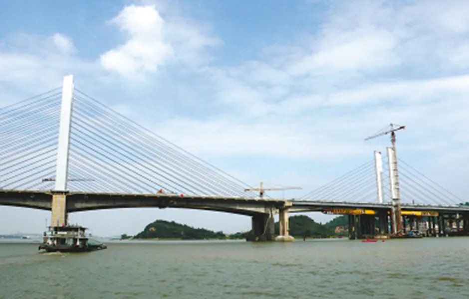 Guangdong Jiujiang Bridge(1992 National Excellent Engineering Design Bronze Medal)