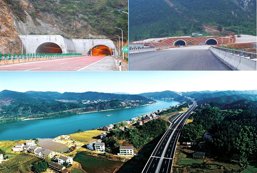 Hengyang-Yanling Expressway Yunyang Mountain Tunnel