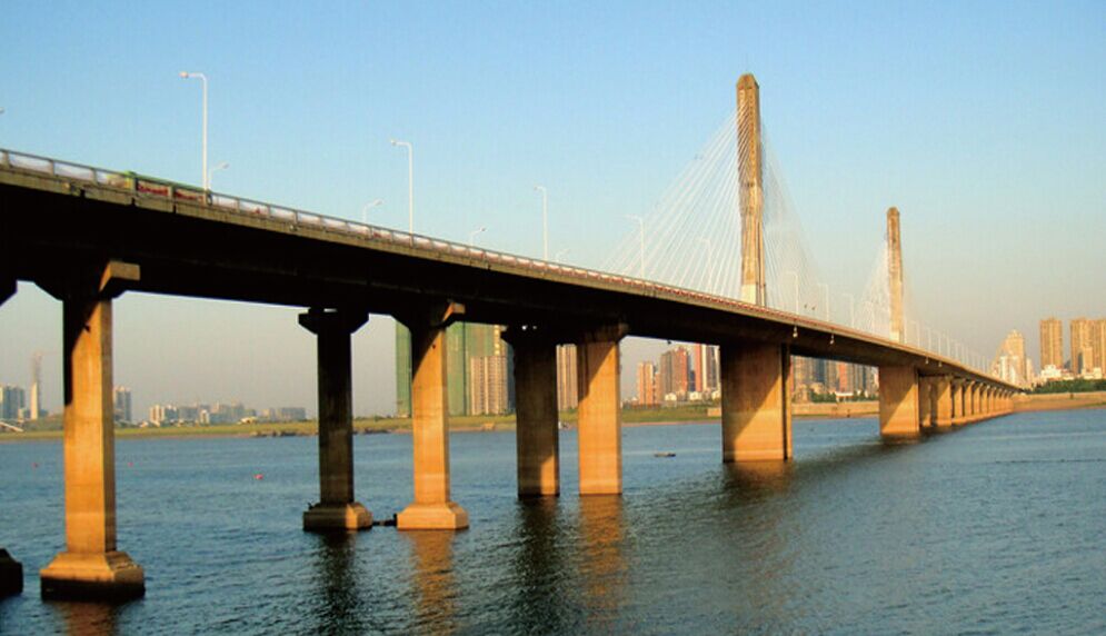 North Xiangjiang  Bridge in Changsha, Hunan(1994 National Excellent Engineering Design Gold Prize)