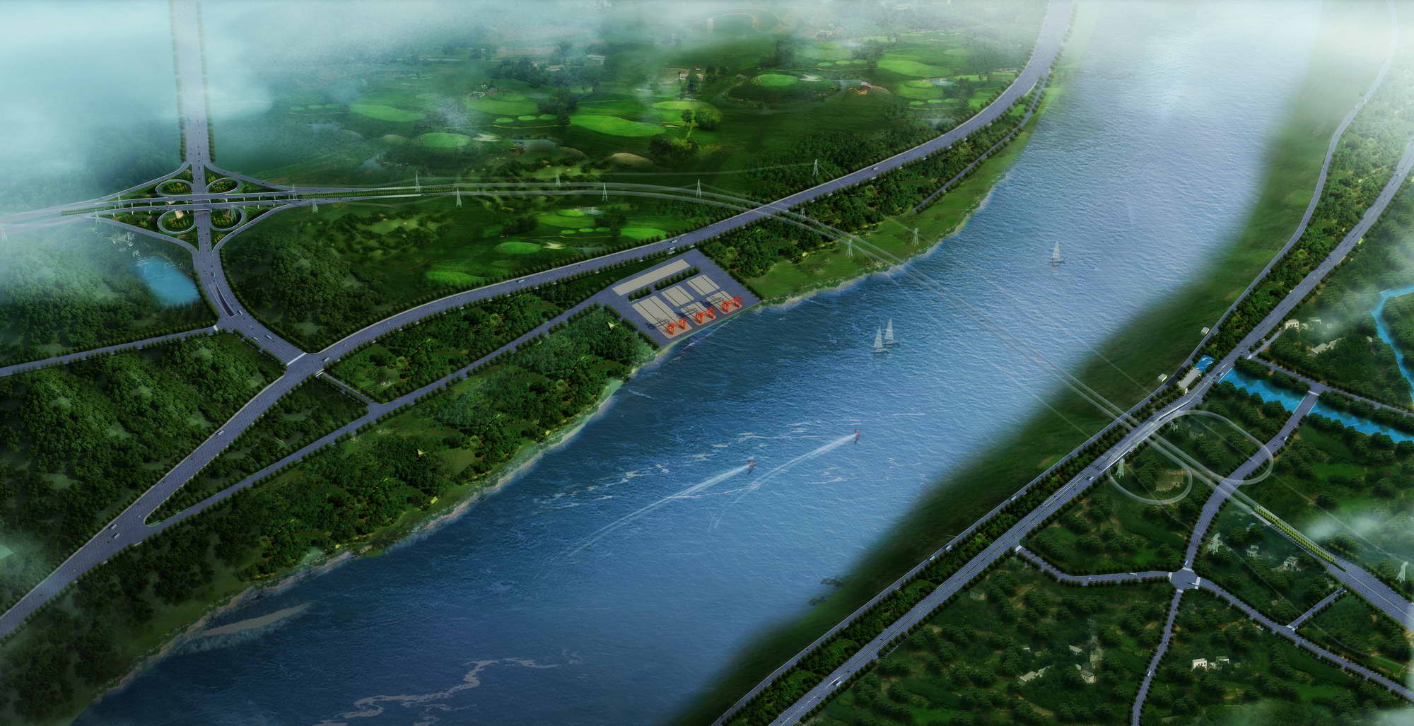 Zhaohua Xiangjiang Tunnel in Xiangtan-Design