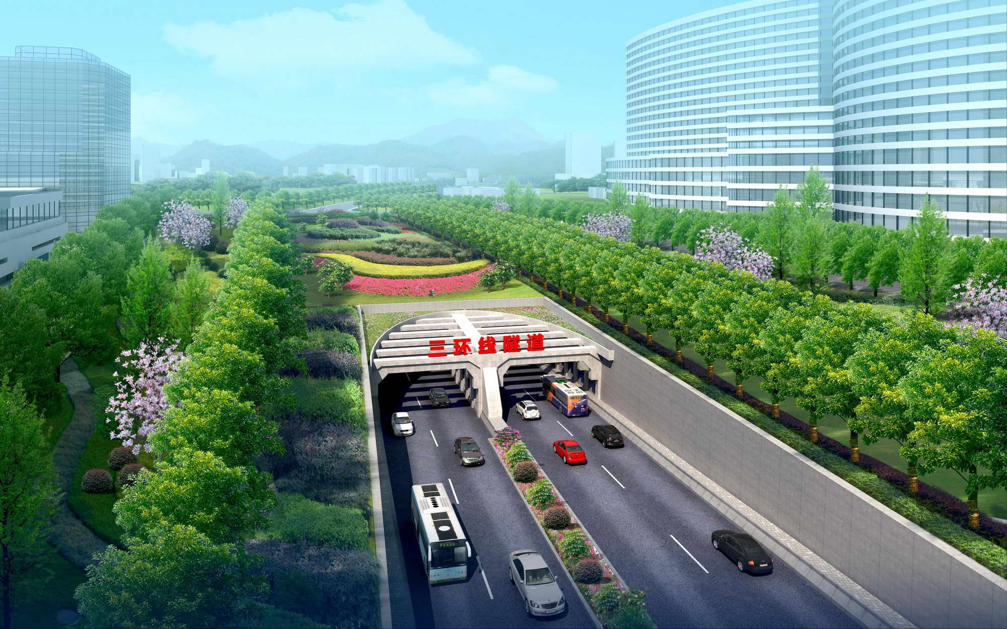 Sanhuanxian Tunnel Project in Changsha