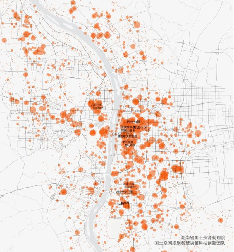 41—50岁群体聚集区