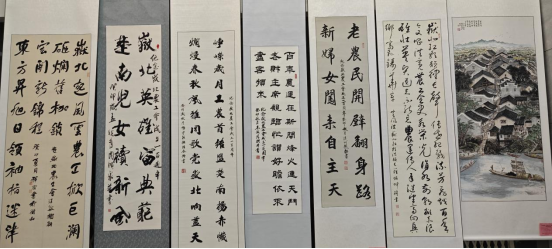 衡山县举行纪念“岳北农工会”成立100周年主题书画作品展334.png