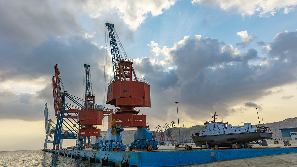 Gwadar Port in Pakistan is one of the major projects under China's Belt and Road Initiative, January 18, 2019. /CFP