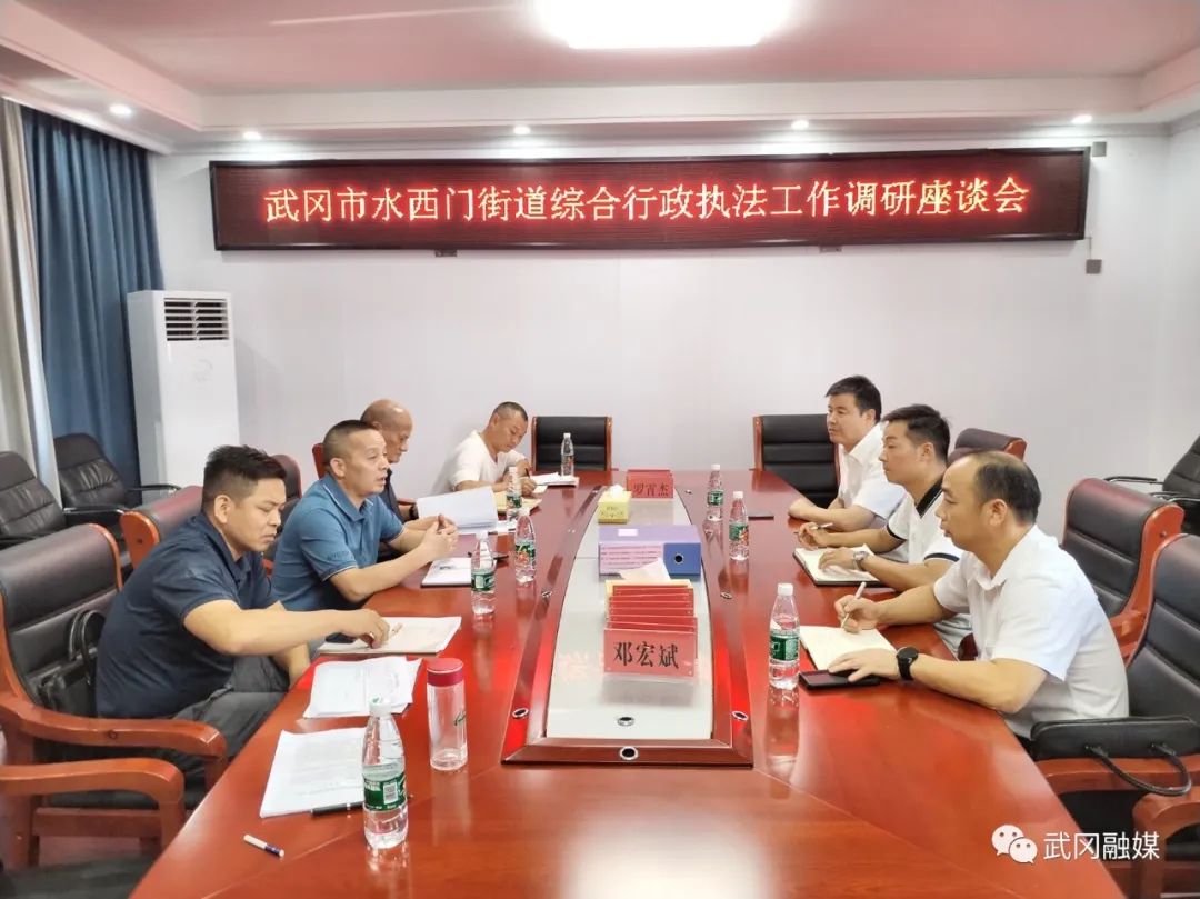 市司法局开展行政执法专项检查调研(图1)