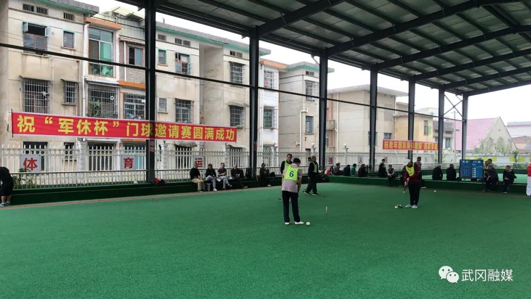 武冈市举办军地离退休干部门球比赛(图3)