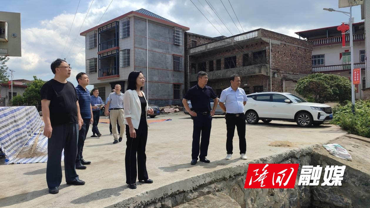 南华大学纪委到桃花坪街道小水塘村调研乡村振兴工作(图1)
