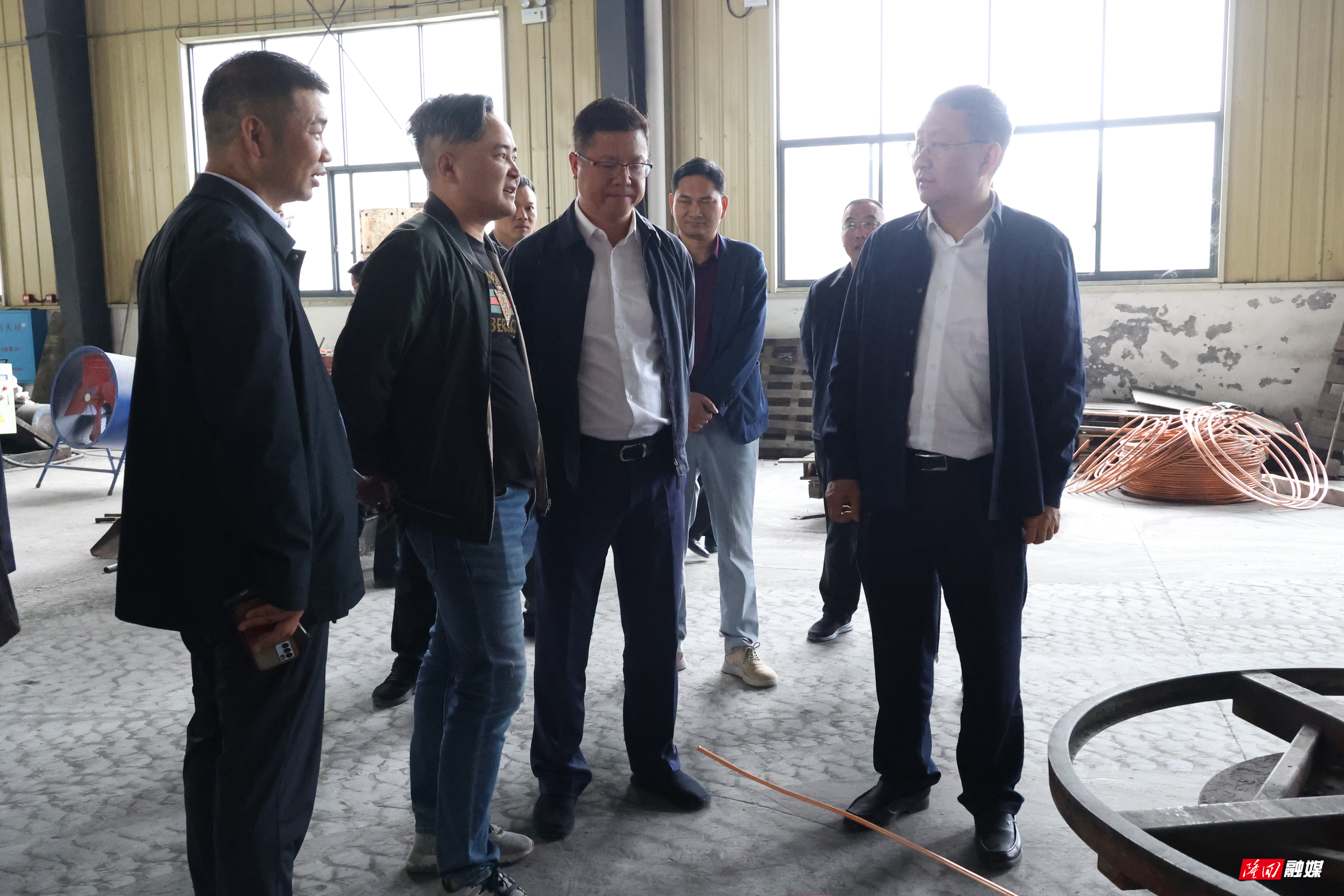 刘军杨韶辉调研隆回县重点产业链发展情况(图3)