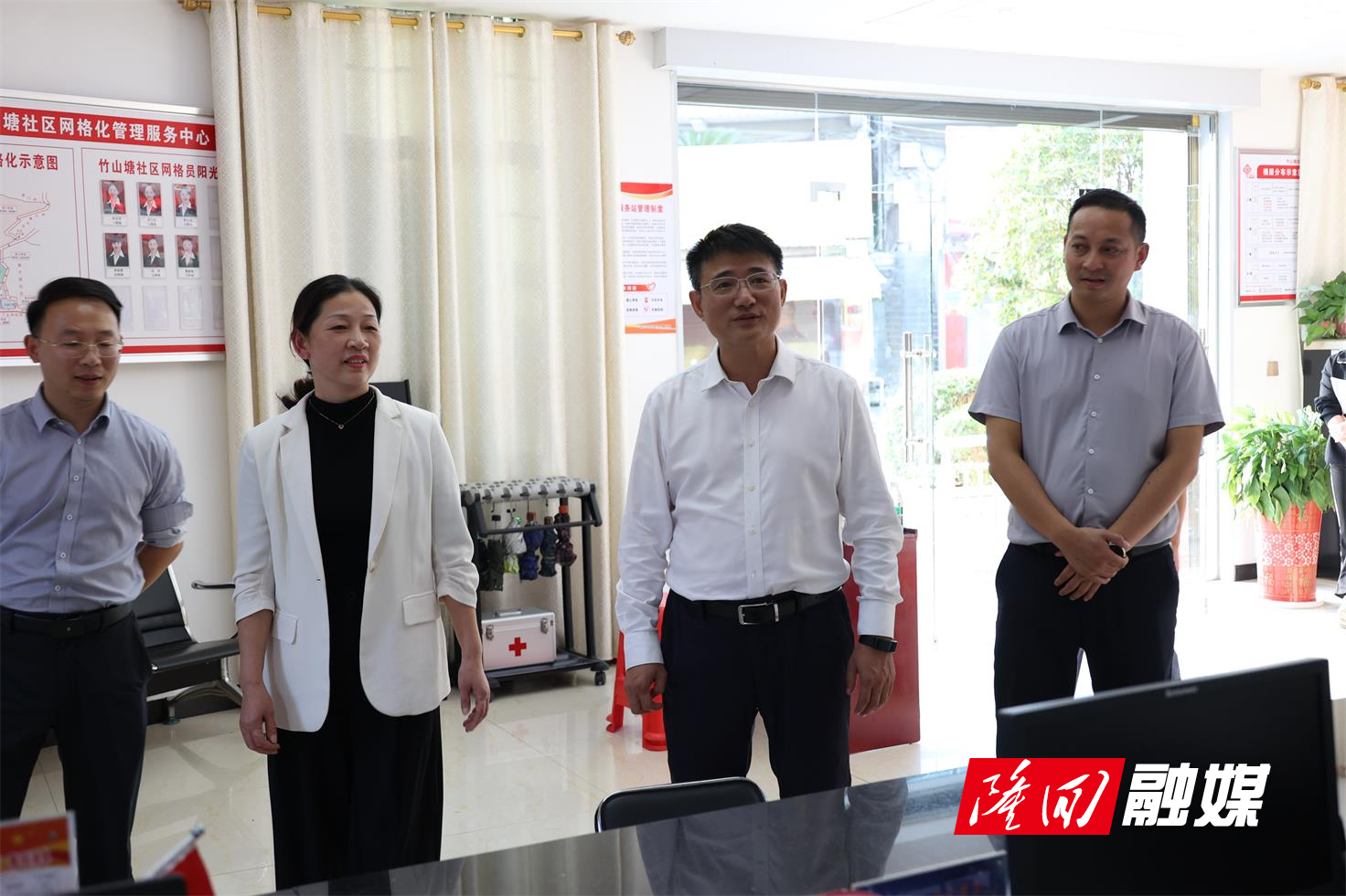 于金旺到隆回调研社会治理重点工作(图2)