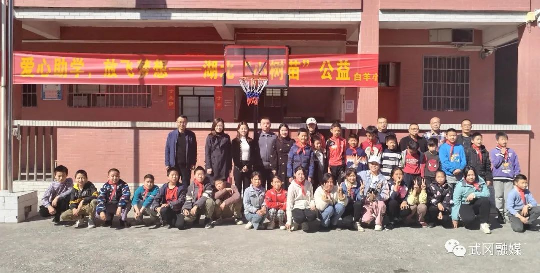 湖北“小树苗”公益来武冈市开展赞助活动(图1)